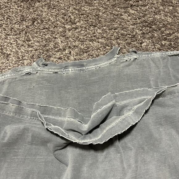 Vintage Thrashed Shirt Jupiter Florida Garment Dyed Distressed Tee 90s Cotton XL - Picture 7 of 10